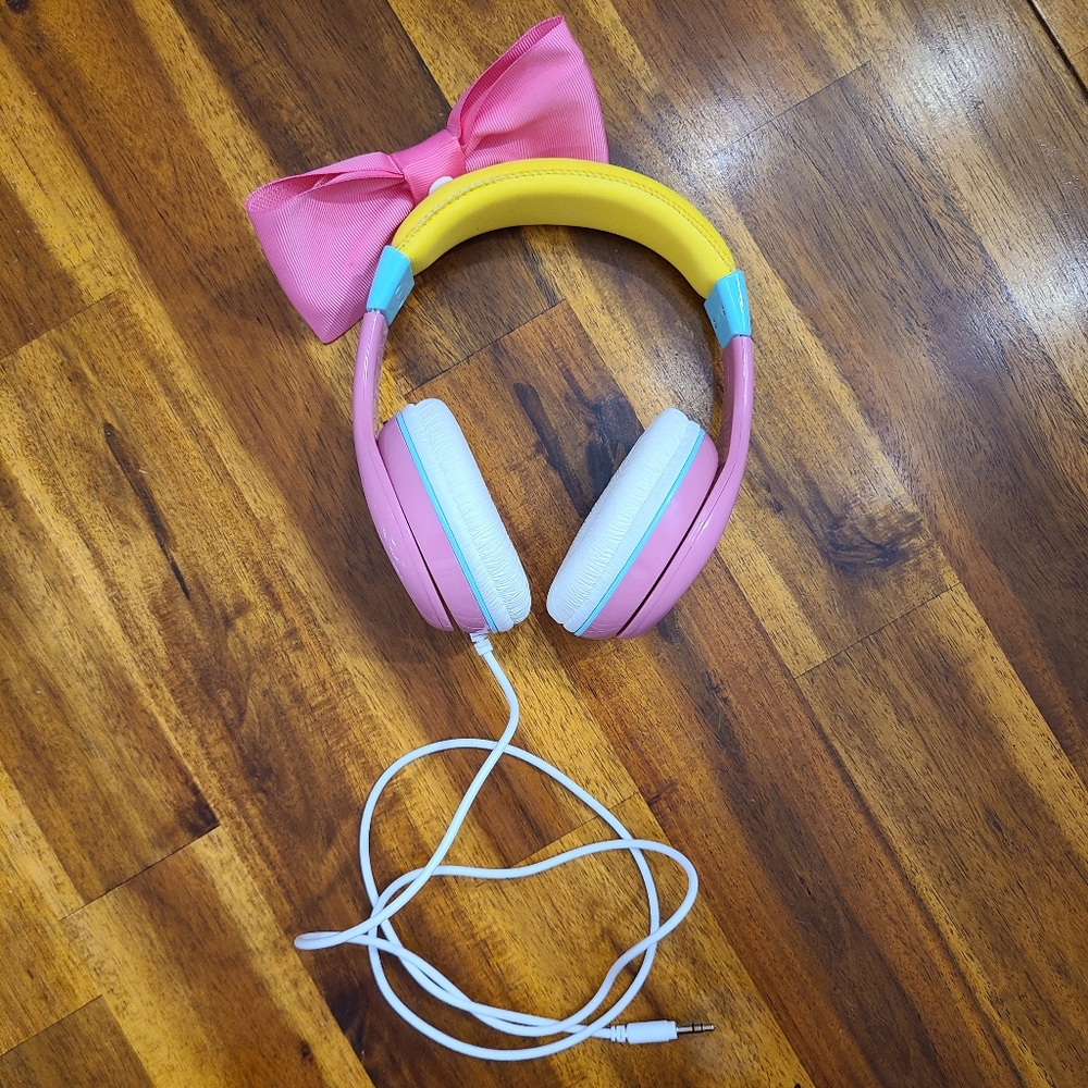 🎀 Disney Toy Story Bo Peep Kids Headphones w/ Detachable Bow Pink Blue